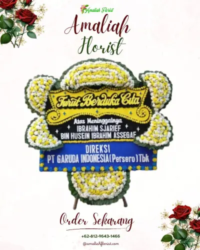Papan Bunga Duka di Beringin Raya