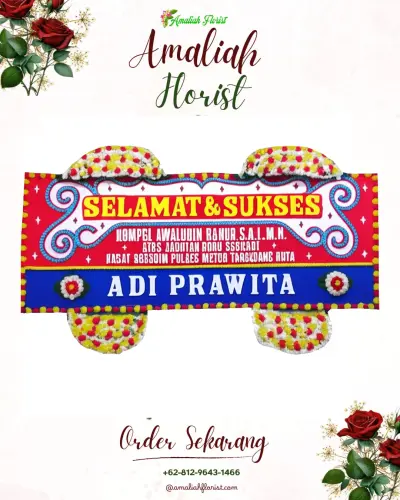 Karangan Bunga Ucapan Selamat di Beringin Raya